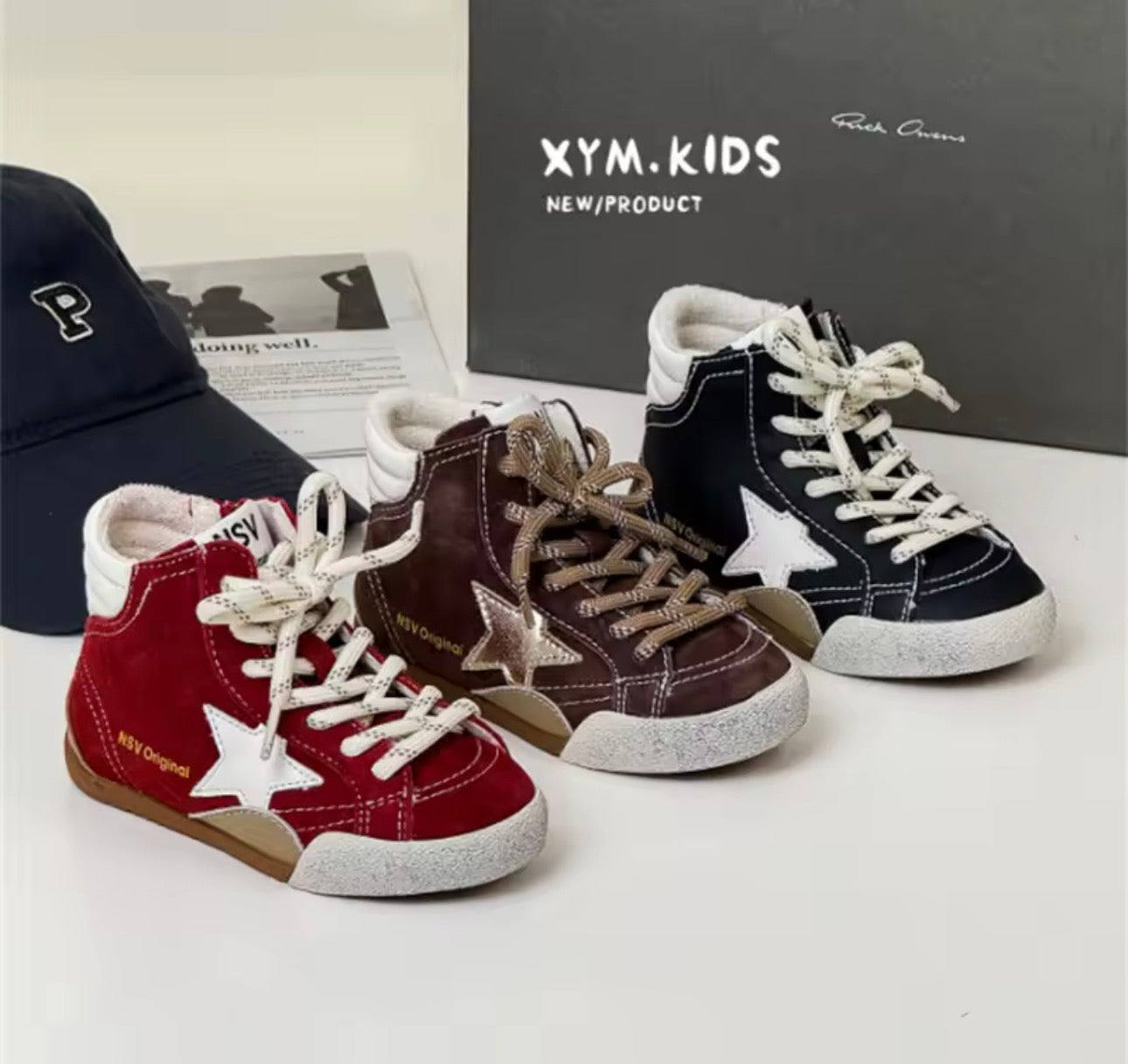 Kids inspired shoes