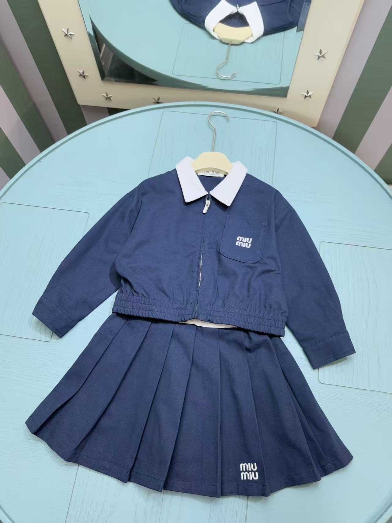 Girls Miu skirt set