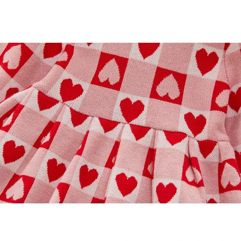 Girls Valentine dress