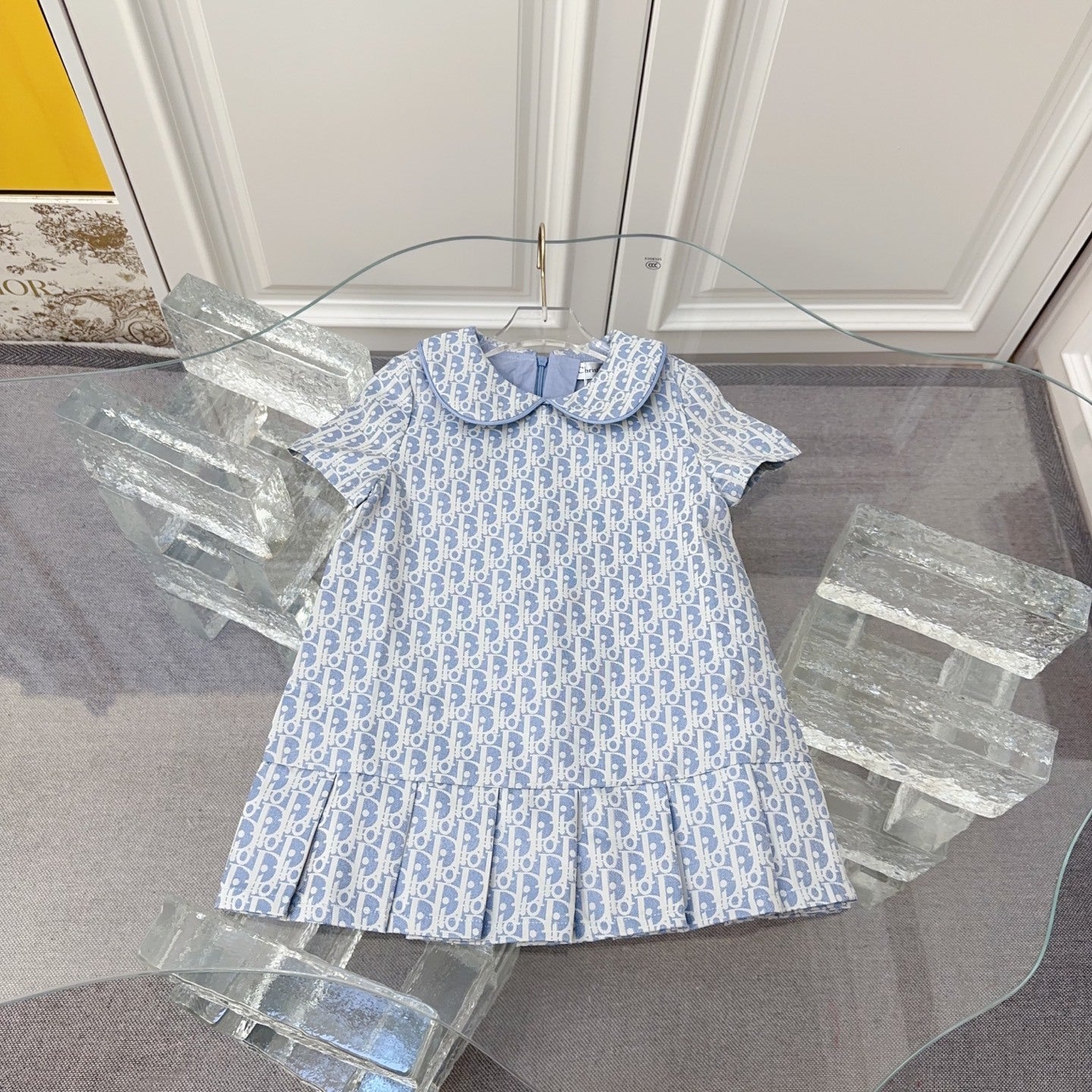 Casual Blue Girls dress