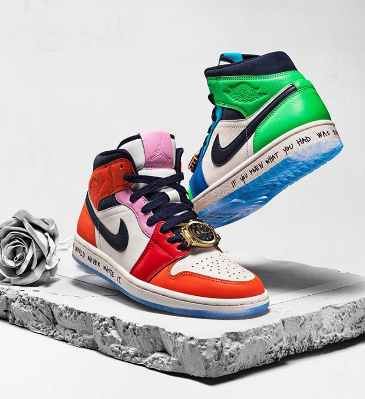 High Top watch boots