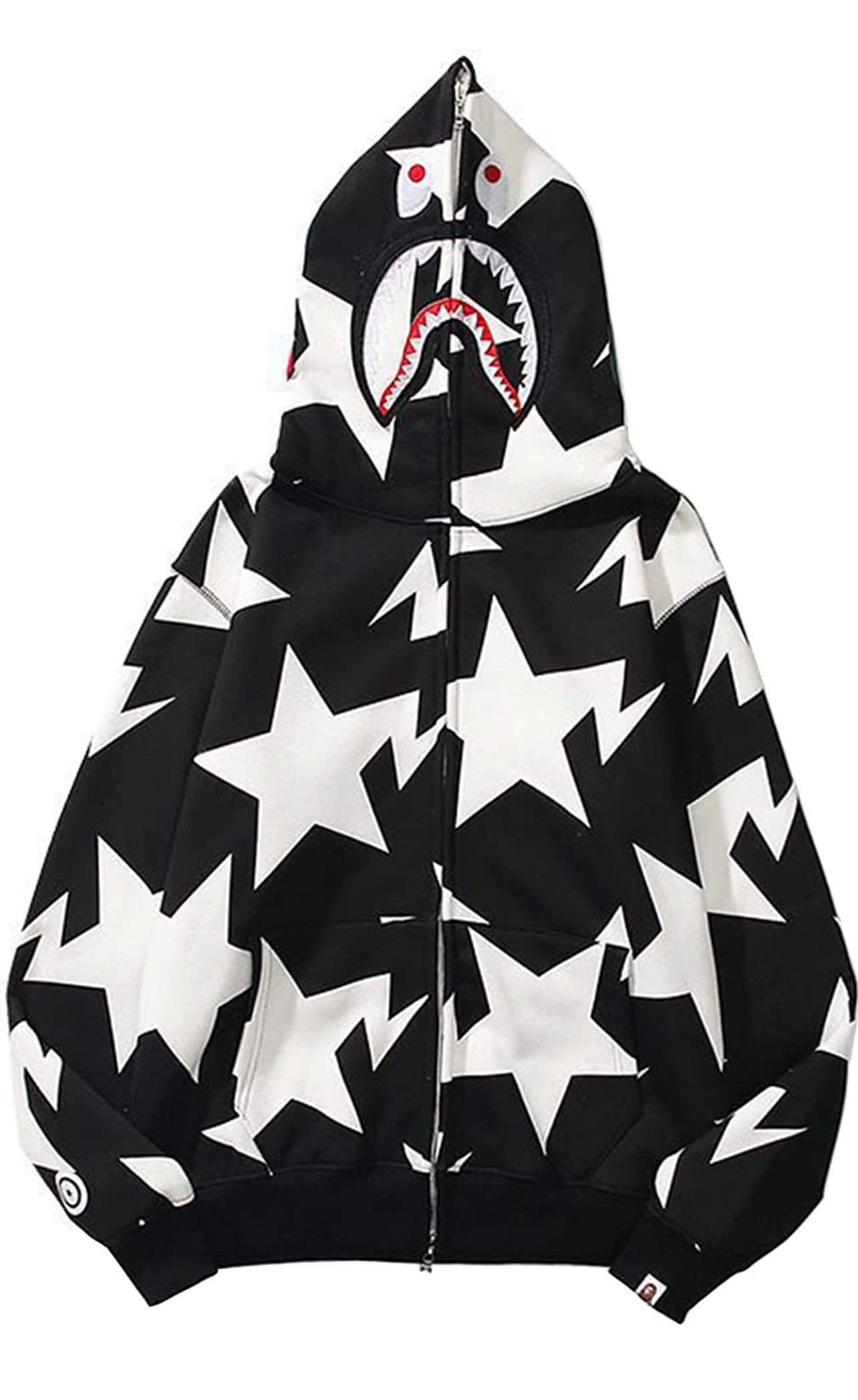B jacket with / zipper
