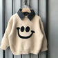 Boys happy face sweater