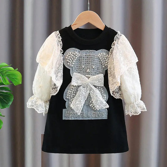 Girls Teddy bear dress