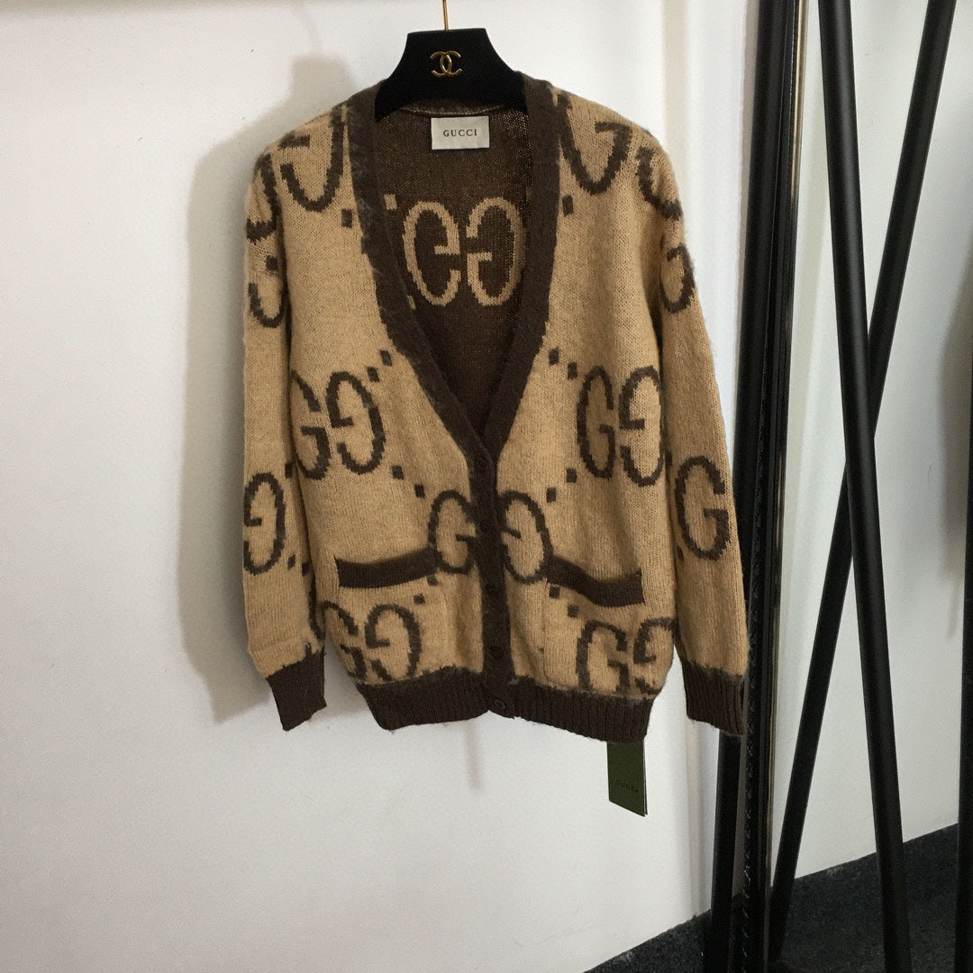 Brown  G cardigan