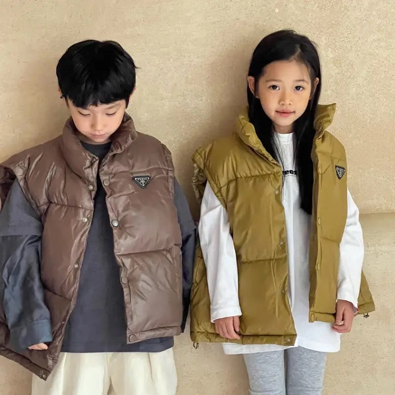 Kids puffer vest