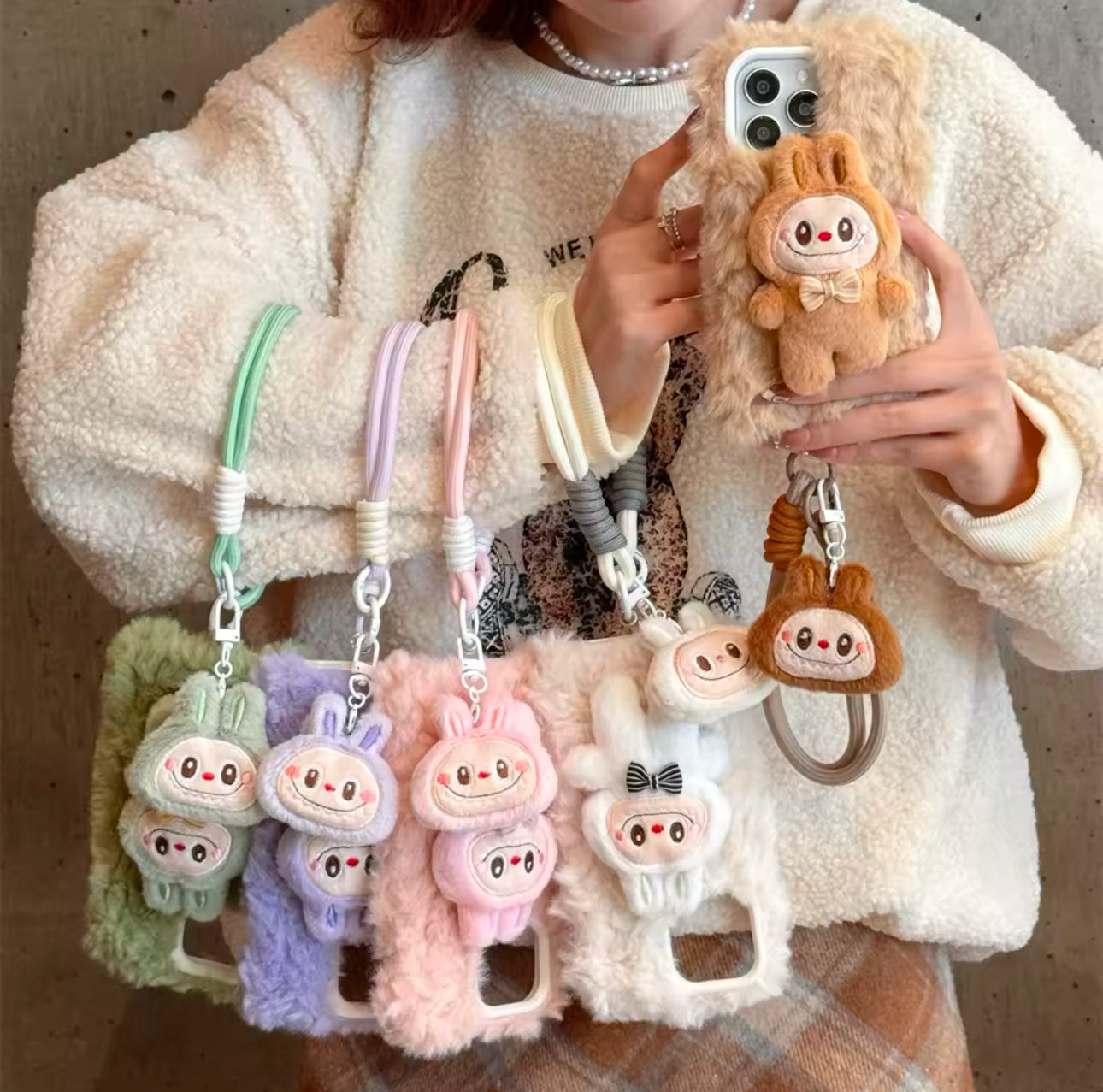 Labubu iPhone cases