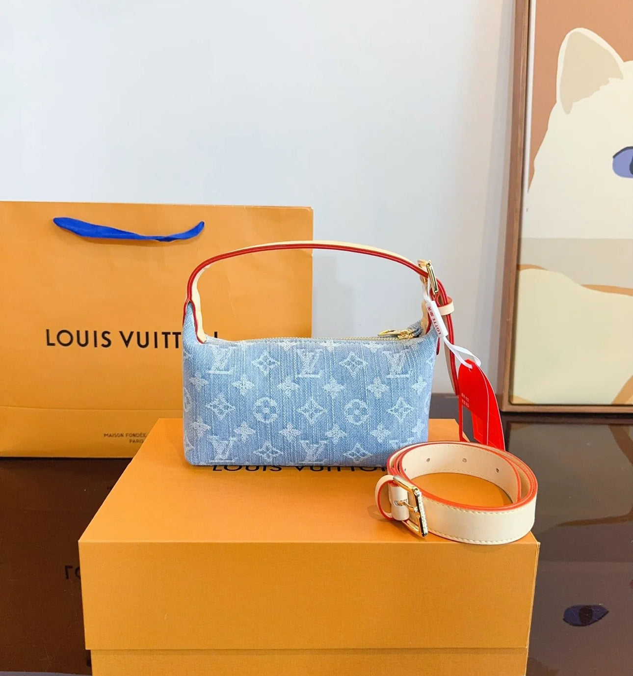 Denim bag