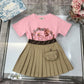 Girls skirt set