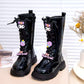 High top kids boots