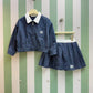 Girls Miu skirt set