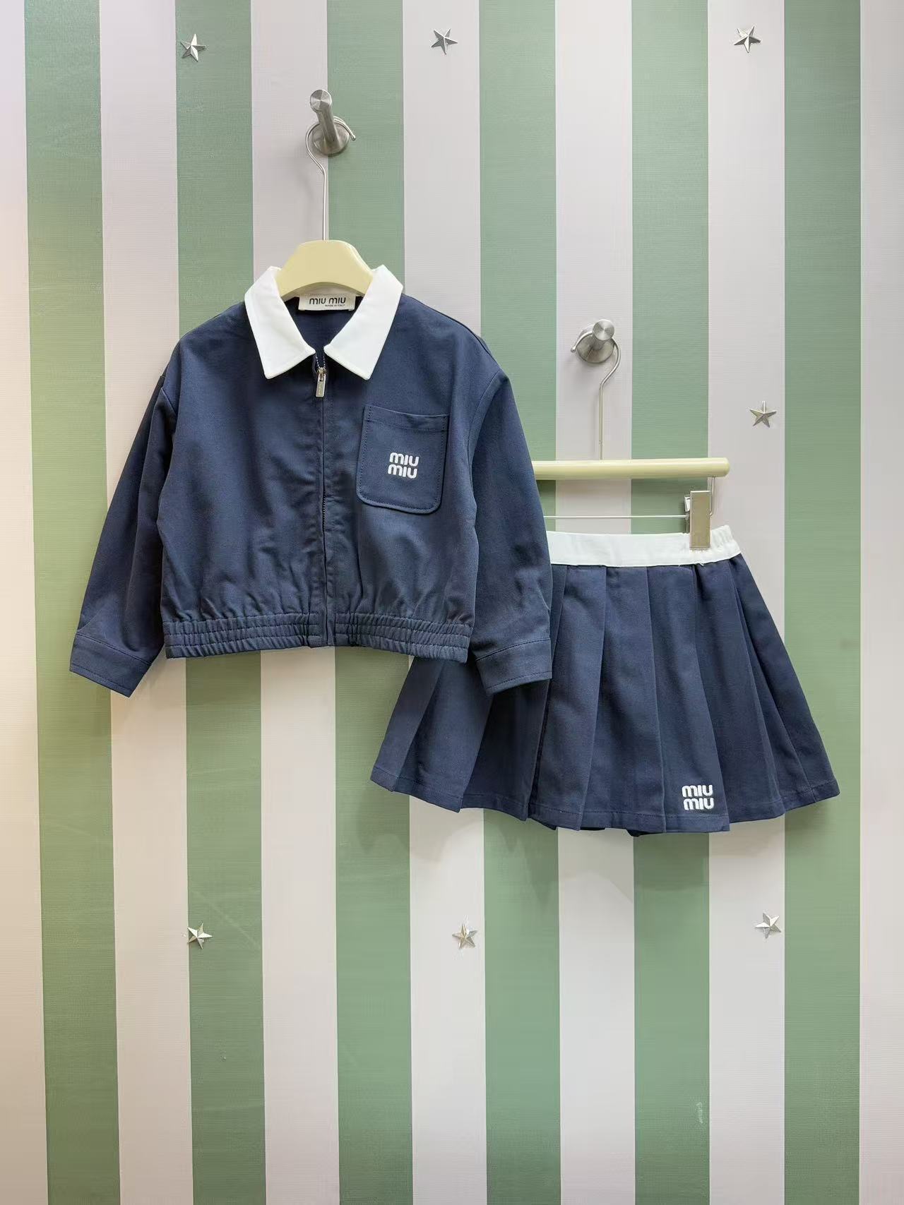 Girls Miu skirt set