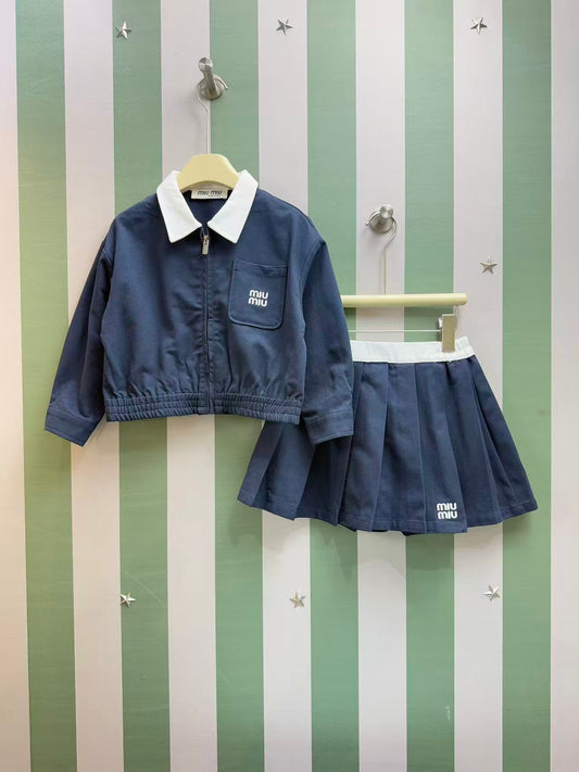 Girls Miu skirt set