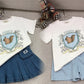 Kids set Skirt & Short