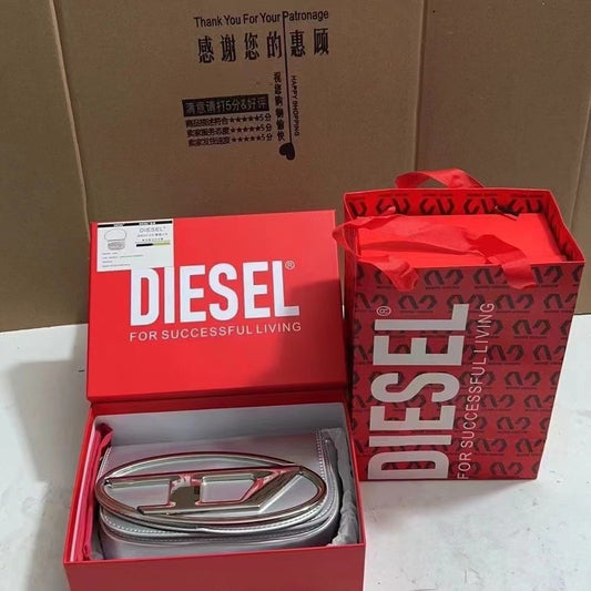 Silver D bag