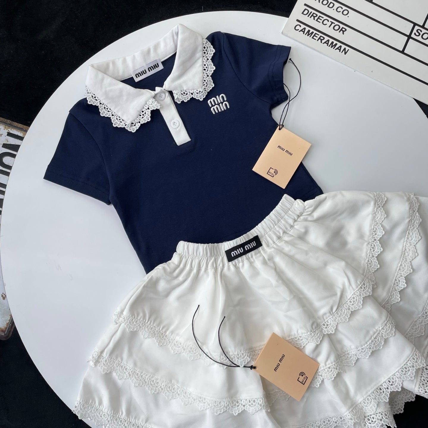 Miu Girls skirt Set