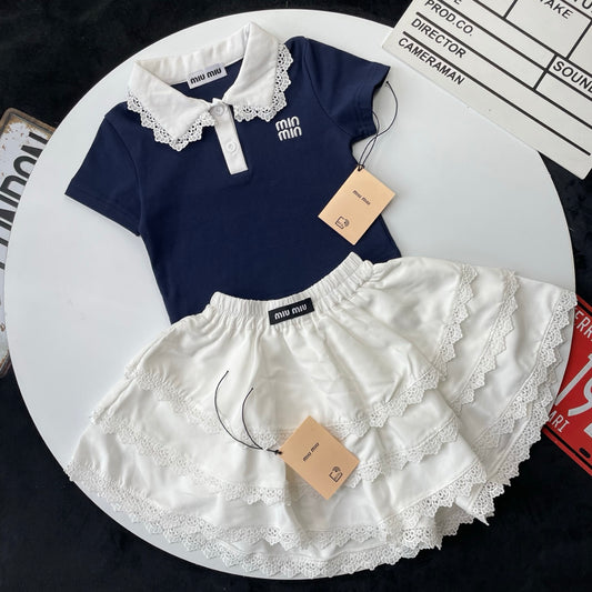 Miu Girls skirt Set