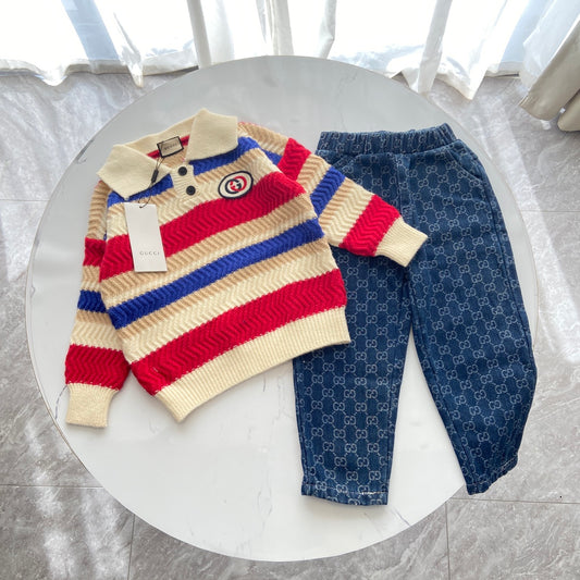 Boys Stripes pant set