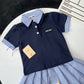 Blue miu  Girls skirt Set