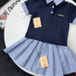 Blue miu  Girls skirt Set