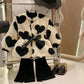 Girls heart coat