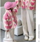 Girls valentine coat