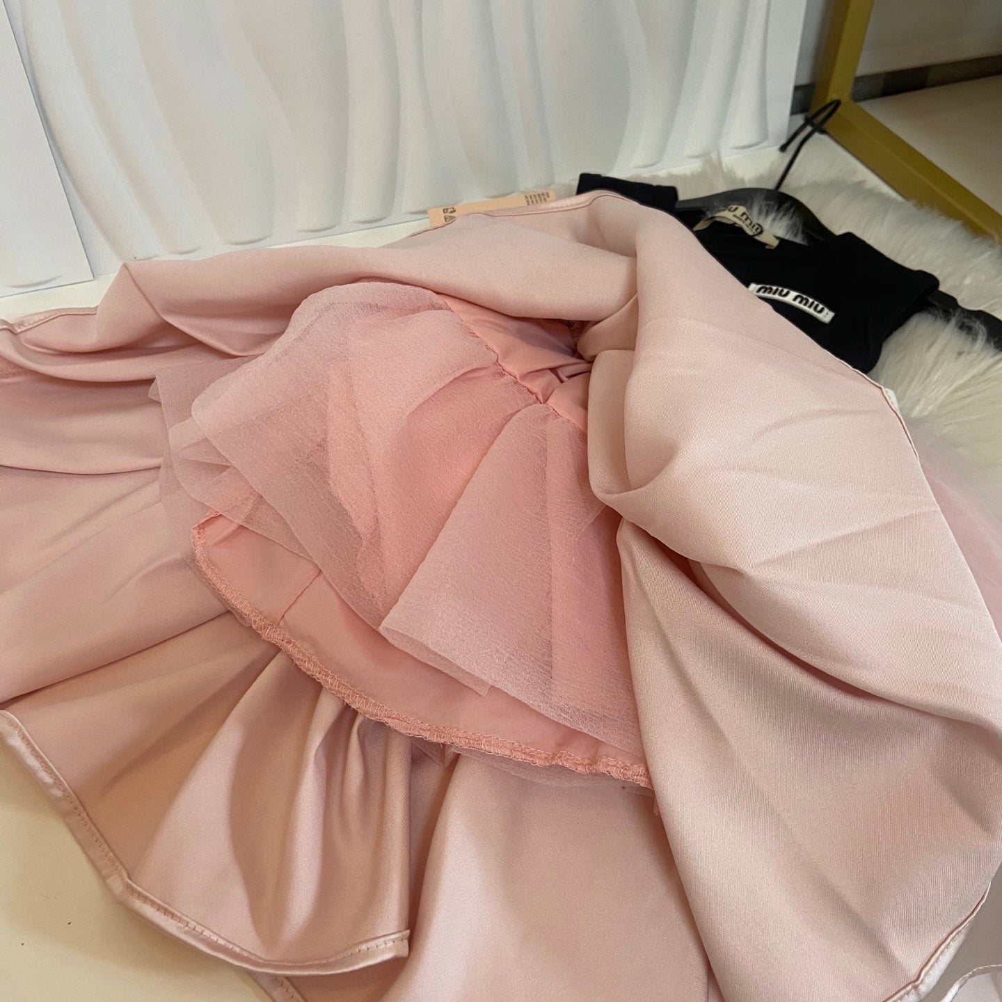 Girls pink Dress Miu