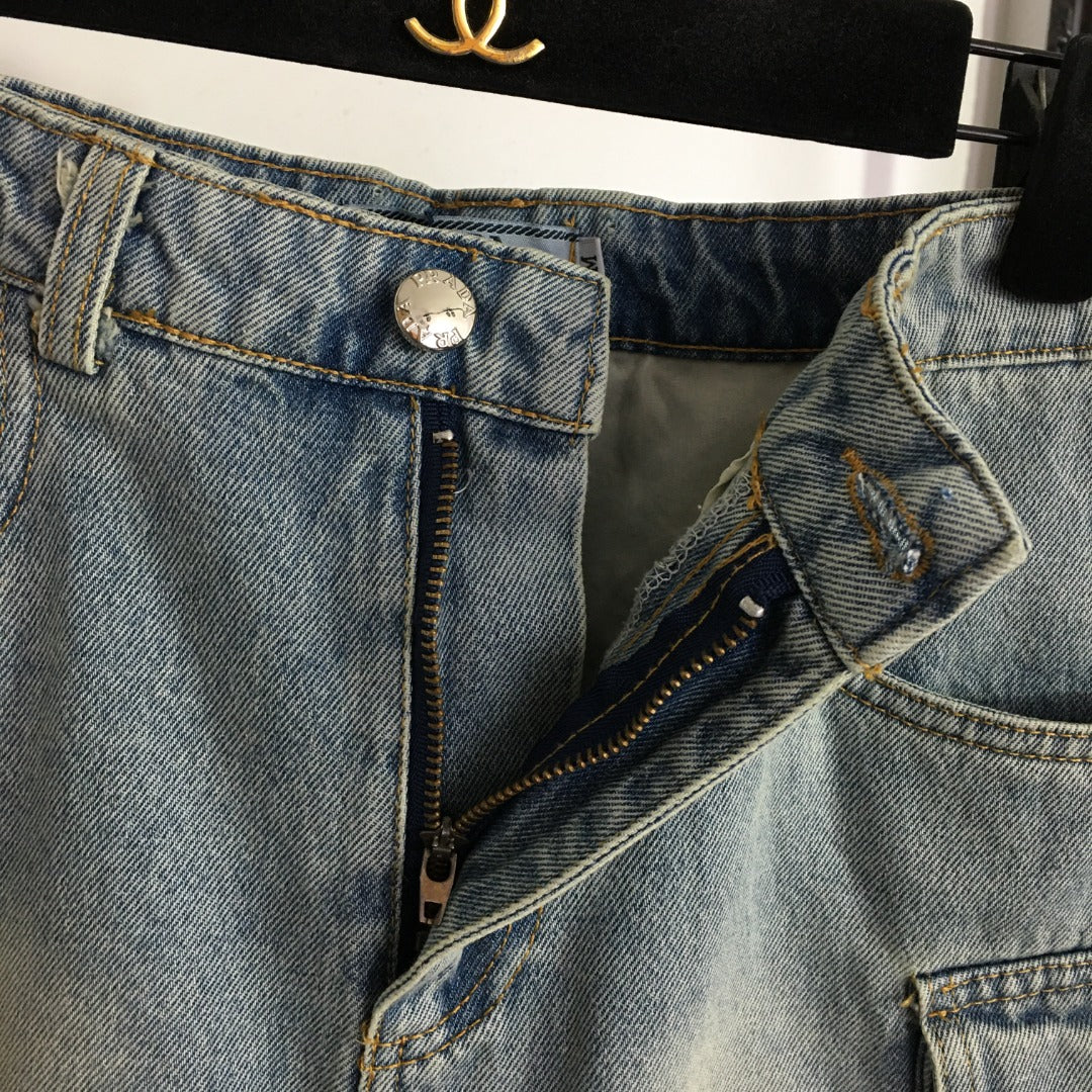 Denim skirt