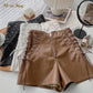 Girls Pu short