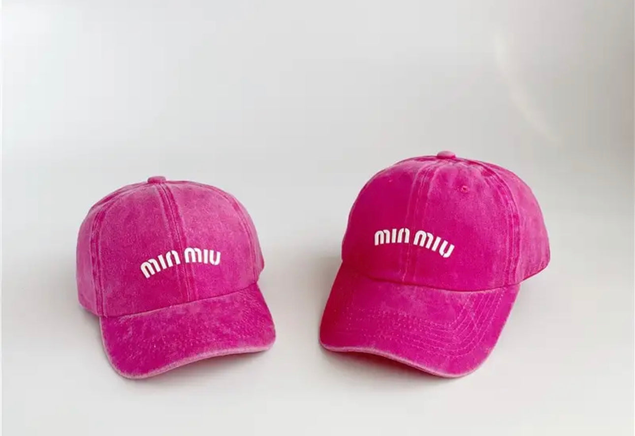 Mommy and me cap