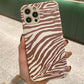 Zebra print case