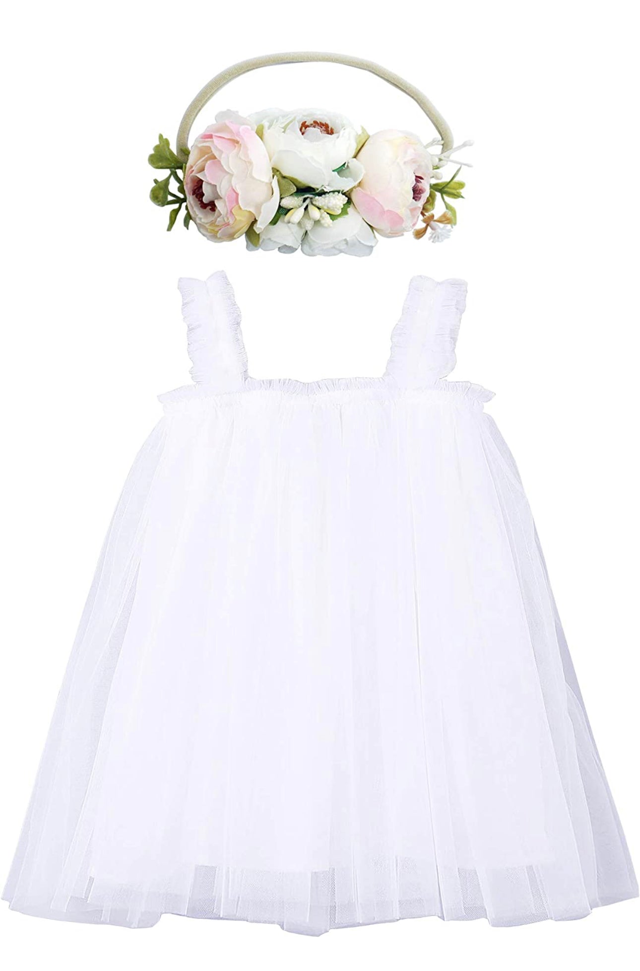 Baby tulle dress set