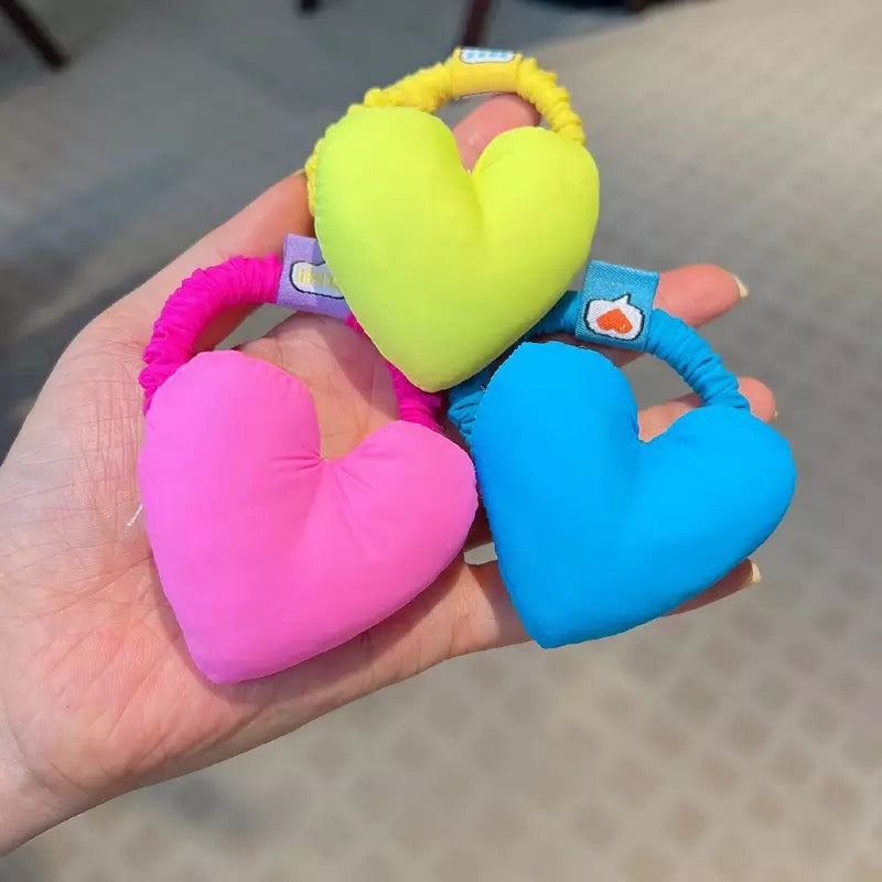 Heart hair accessories