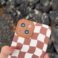 Twisted checkered case
