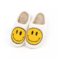 Smiley face slippers