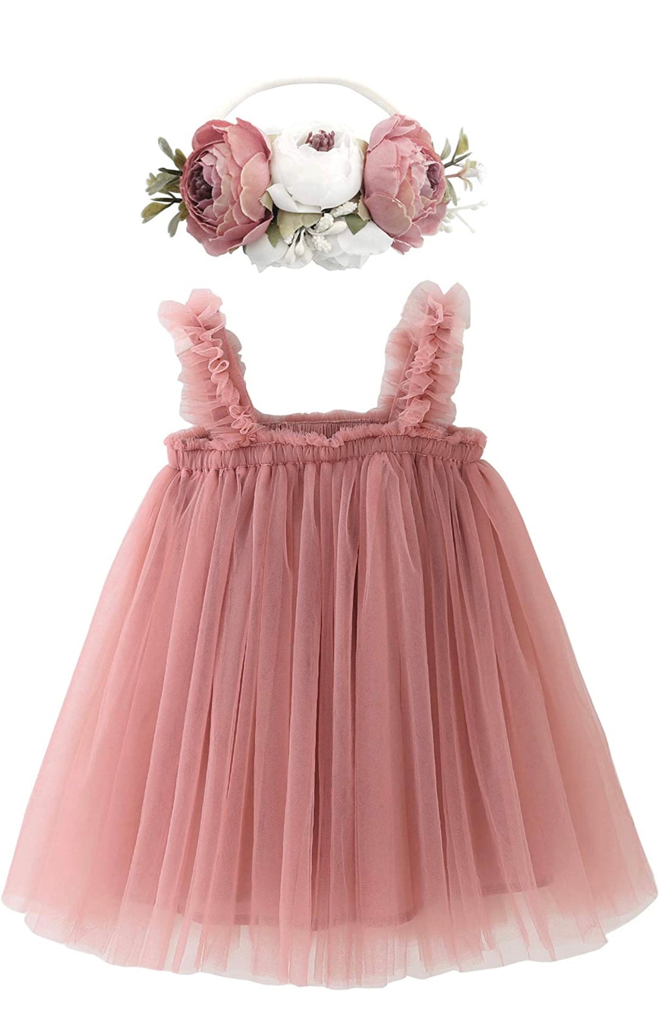 Baby tulle dress set