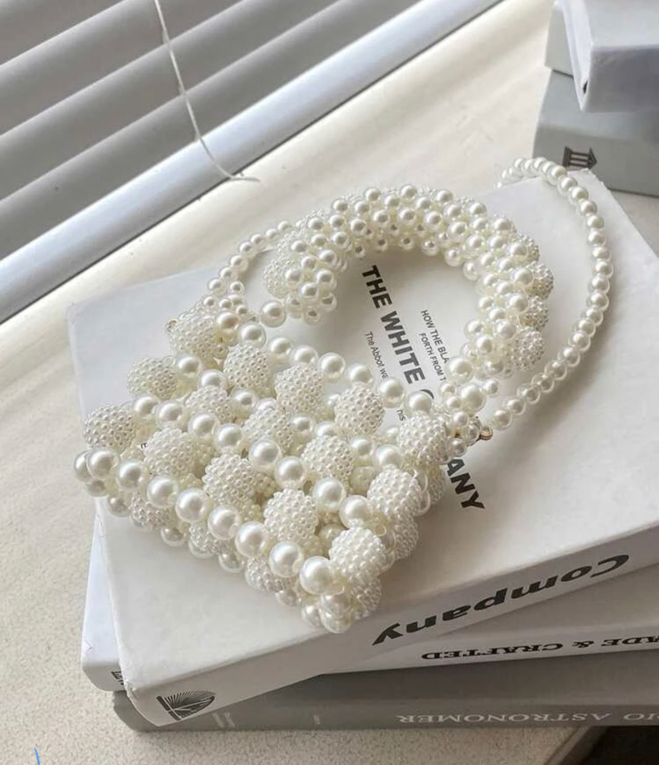 Pearls purse