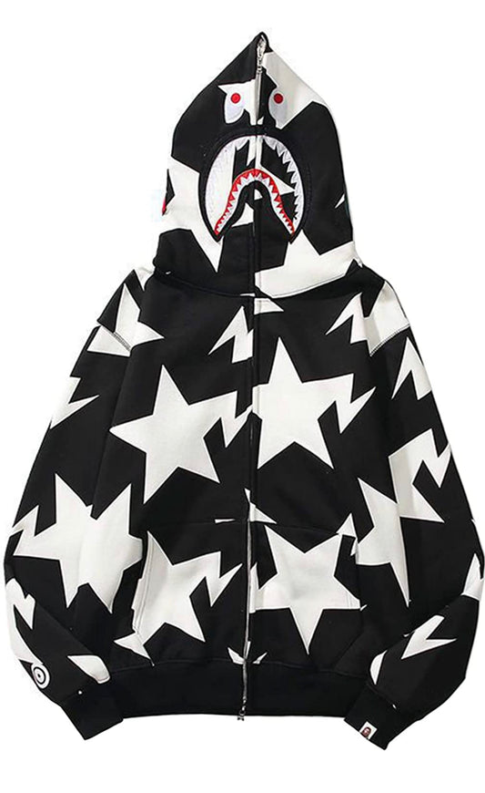 B jacket with / zipper