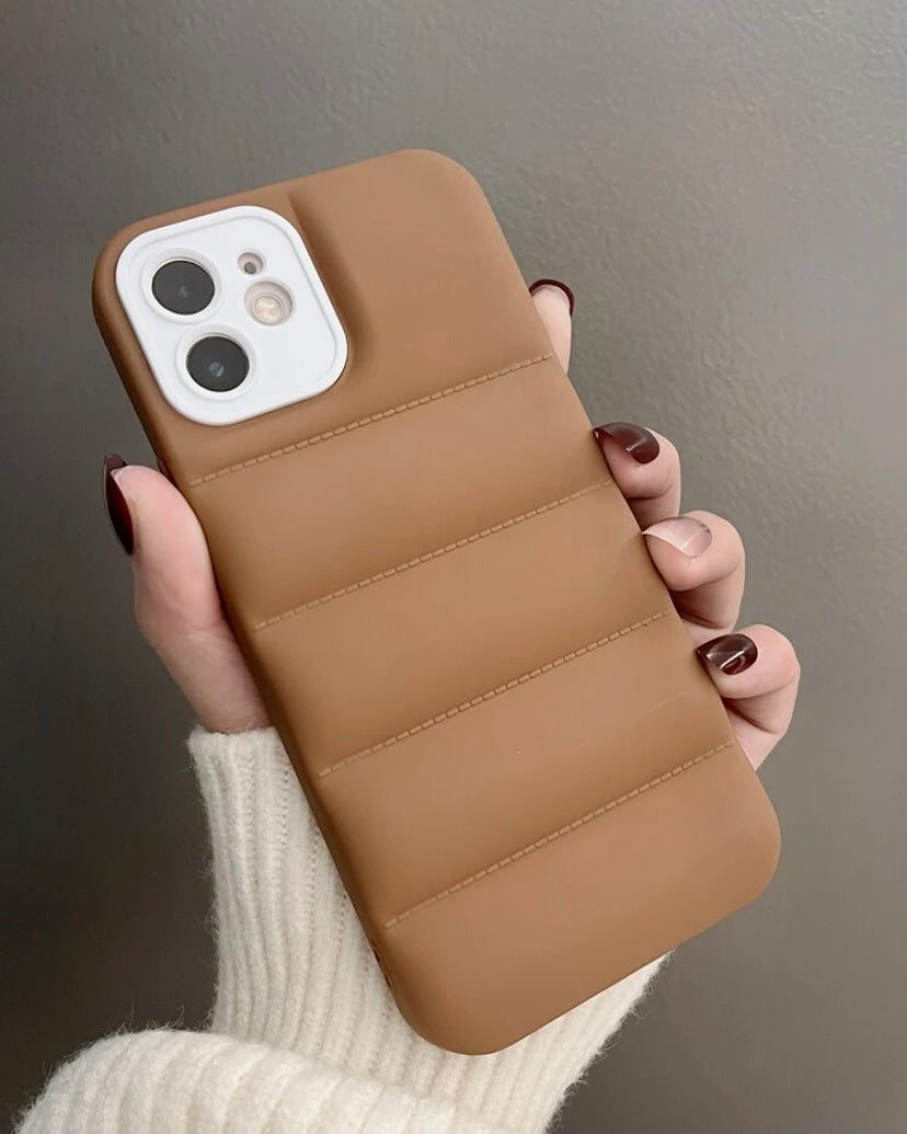 Puffer phone case