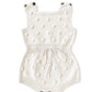 Baby crochet romper