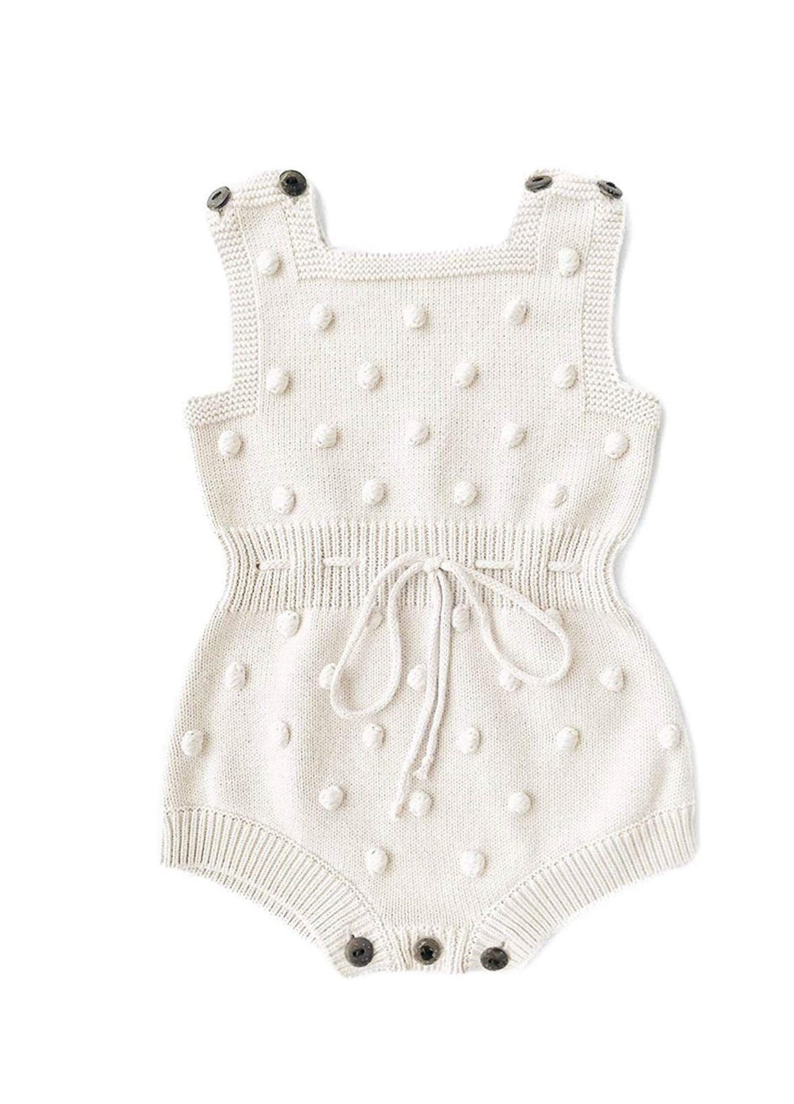 Baby crochet romper