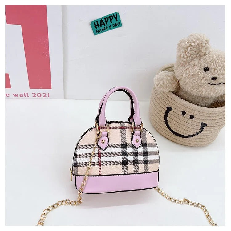 Girls plaid bags