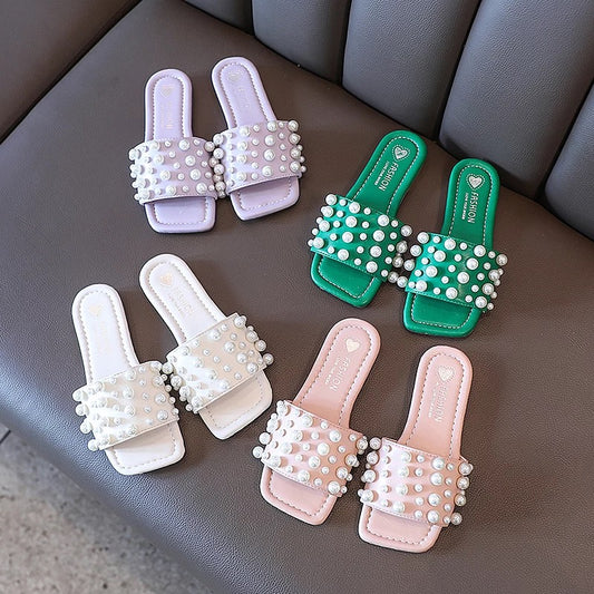 Pearls girls sandals