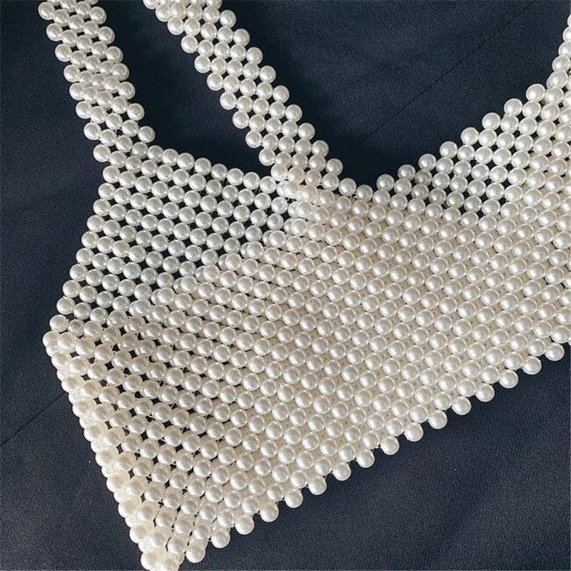Pearls crop top