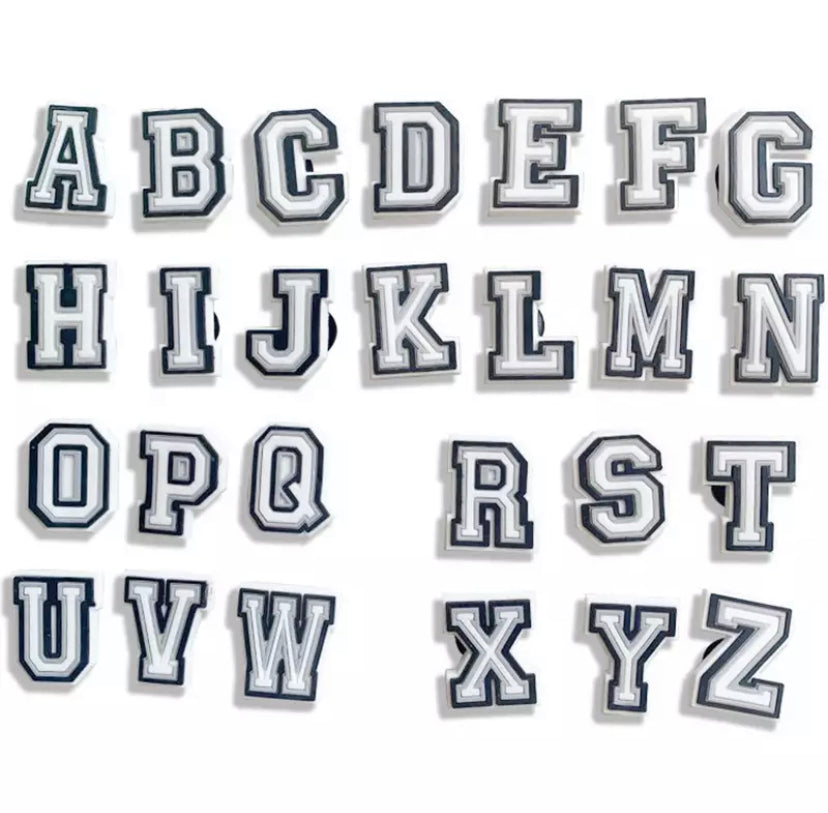 Letter charms