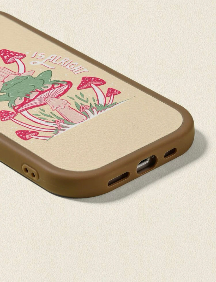 Mushroom iPhone case