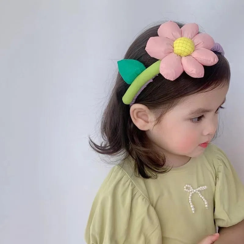 Spring flower headband