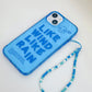 Letter graphic phone case