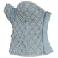 Denim crop top
