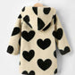 Girls heart coat